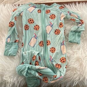 Milk & cookies pajamas 3-6m